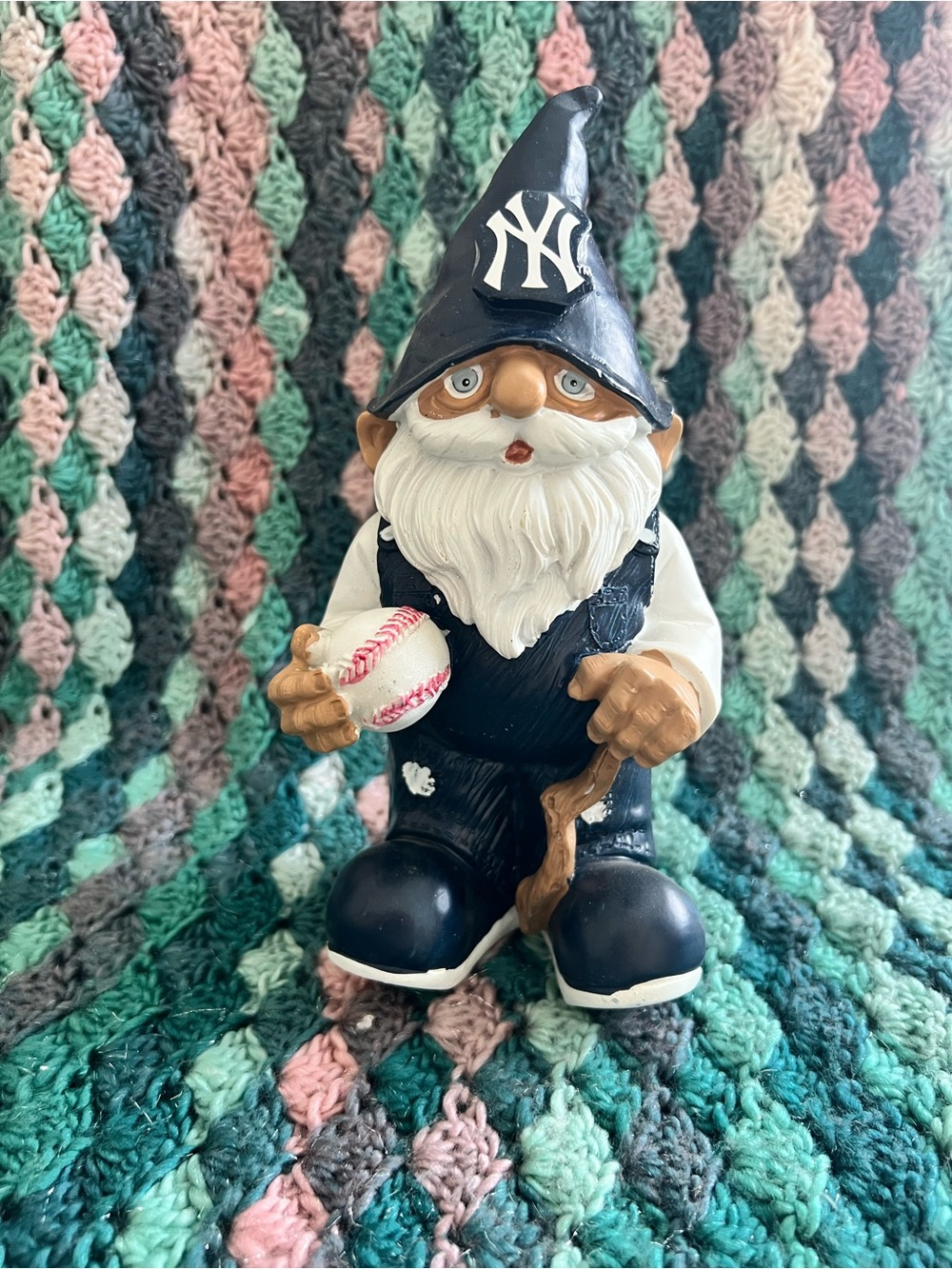 New York Yankees Garden Gnome NEW IN BOX